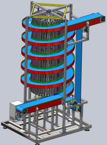 Powerised Spiral Conveyor
