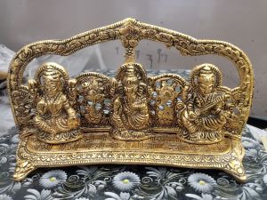 Ganesh Lakshmi Saraswati Statue