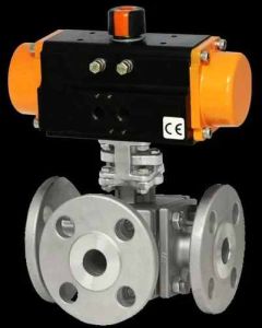 Stainless Steel Pneumatic Floating Ball Valve