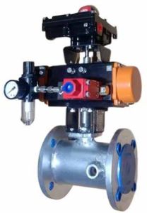Wcb Pneumatic Jacketed Floating Ball Valve