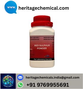 Red Sulphur Powder for Lab & Industrial Use, Laboratory
