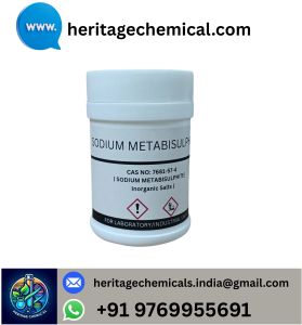Sodium Metabisulphite, Brand Name : Heritage, Purity : 99.9%