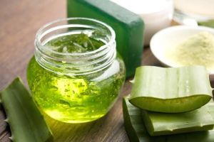 Aloe Vera Gel, Color : Green for Personal