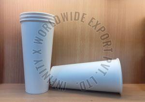 Plain 710ml Disposable Paper Cup, Color : White