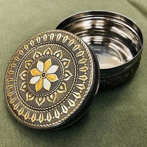 Decorative Meenakari Steel Utility Box