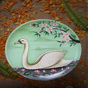 Hand Painted Wooden Wall Plates