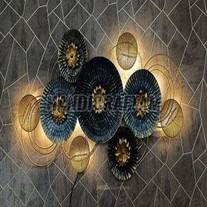 Decorative Round Metal Wall Art 18 Inch