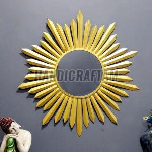 Designer Iron Wall Mirror Medium for Decorative