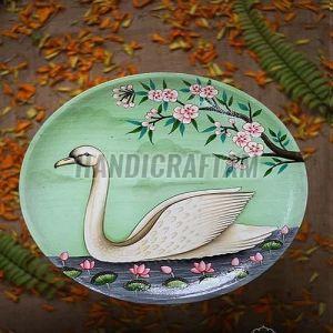 Hand Painted Wooden Wall Plates