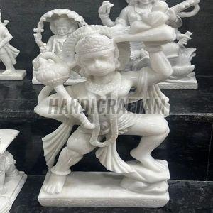 White Marble Hanuman Ji Statue, Packaging Type : Box