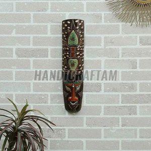 Wooden Tribal Decorative Wall Mask Standard