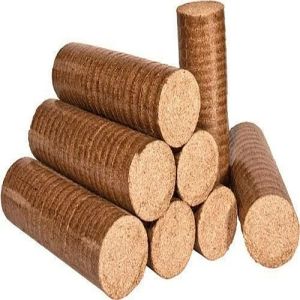 Wood Sawdust Briquette, Color : Brown, Packaging Type : Bag