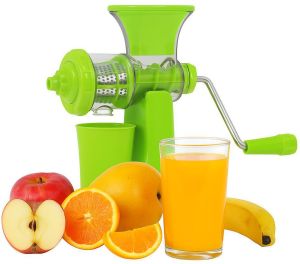 Plastic Hand Juicer, Color : Green
