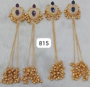 Artificial Brass Earring