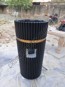 Polished Black Marble Wash Basin, Shape : Round for Bathroom