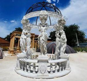 Marble Stone Gazebo for Outdoor
