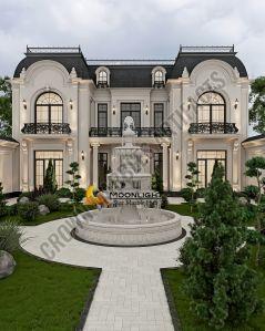 Polished Marble Stone Water Fountain, Power Source : Electric