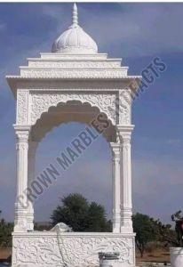 Outdoor Marble Stone Temple Antique