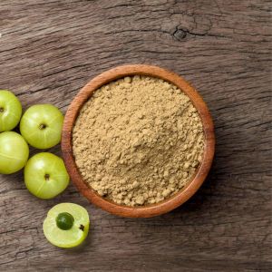 Earthy Green Herbal Vitamin Boost Amla Powder