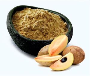 Organic Dried Chikoo Powder, Color : Brown, Taste : Sweet