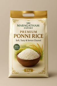 White Ponni Rice, Packaging Size : 5Kg