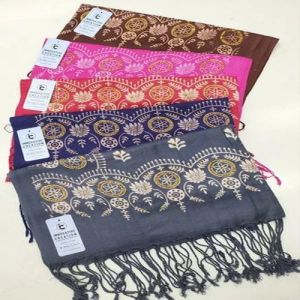 Embroidered Ladies Stoles Standard, Wash Care : Dry Clean