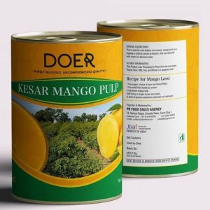 850 Gm Doer Kesar Mango Pulp