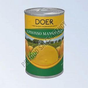 850 Gm Doer Alphonso Mango Pulp, Color : Yellow for Consumption