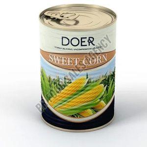 850 Gm Doer Canned Sweet Corn, Packaging Type : Tin Container