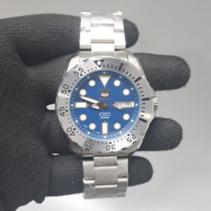 Seiko 5 Sports Steel Blue Dial Swiss Automatic Watch