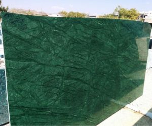 Polished Green Marble Slab