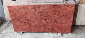 Red Multicolor Granite Slab