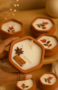 Terracotta Soy Wax Scented Candle
