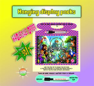 Multicolor Magic Water Book