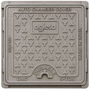 FRP Manhole Cover 24x24, Brand Name : Aglesa for Construction