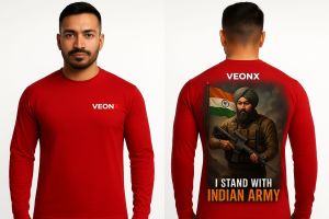 Polyester Veonx Full Sleeve Sports T-Shirt