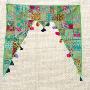 Quilted Cotton Handmade Door Hanger, Color : Multi Color