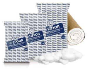 Zipson Sterile Wound Care Cotton Roll for Padding, Fluid Absorption