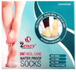 Zri Waterproof Anti Crack Heel Socks