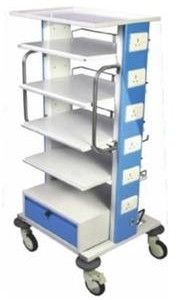 Hospital Monitor Trolley