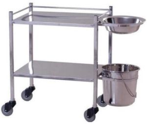 Stainless Steel Dressing Trolley