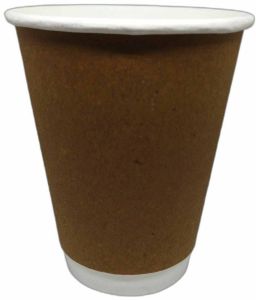 12 OZ Double Wall Kraft Paper Cup