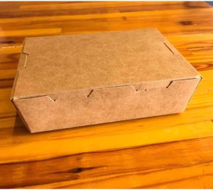 1200ml Kraft Paper Ipl Lunch Box