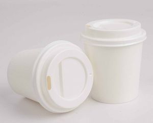 16 OZ White Single Wall Paper Cup