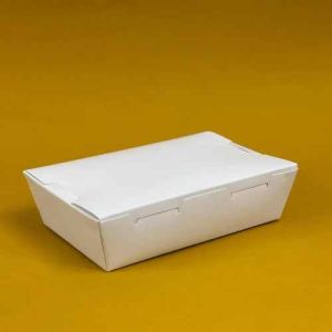 1600ml White Paper Ipl Lunch Box