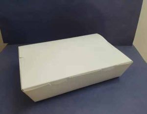2100ml White Paper Ipl Lunch Box