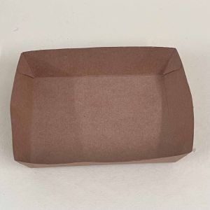 4 OZ Kraft Paper Noodle Tray