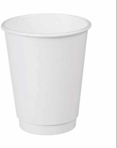 8 OZ Double Wall White Paper Cup