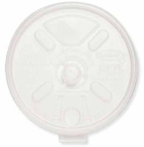 Plastic HIPS White Cup Lid