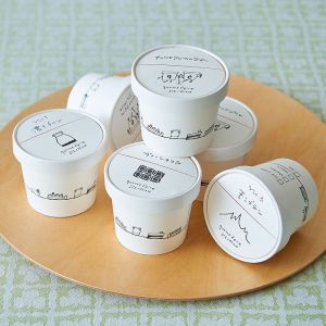 Round White Paper Food Container